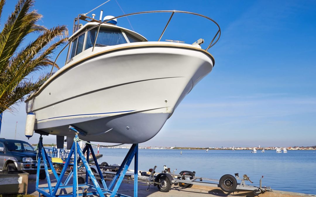 boat repair on a Boat Lift in Cape Coral