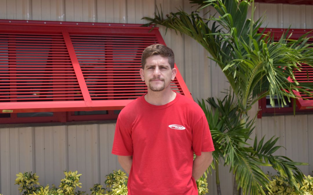 Hurricane Boat Lifts Employee Spotlight: Manufacturing Manager Zach Tiano